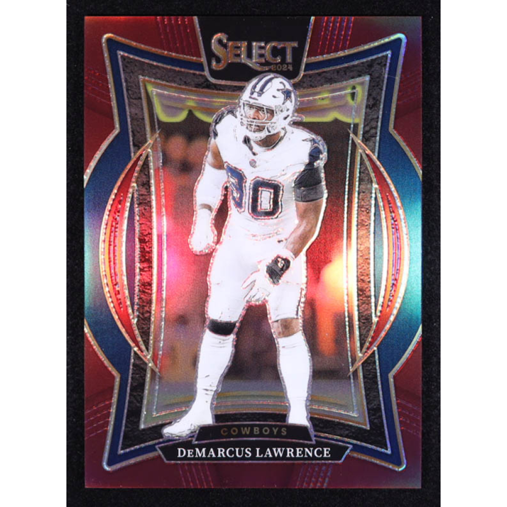 DeMarcus Lawrence 2024 Select Prizm Maroon #47 #033/149 at PristineAuction.com