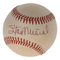 Stan Musial Signed OAL Baseball (Beckett) at PristineAuction.com