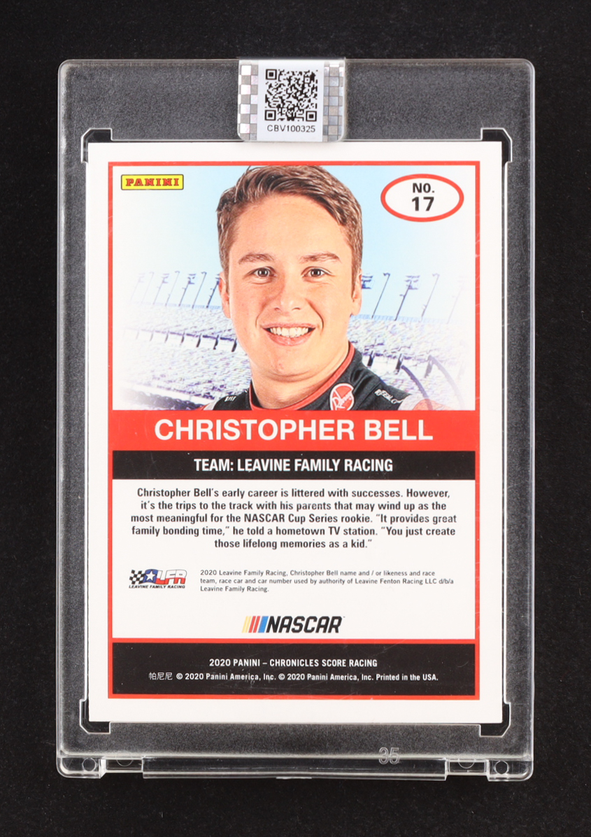 Christopher Bell Signed 2020 Score #17 (PA) at PristineAuction.com Christopher Bell Signed 2020 Score #17 (PA) at PristineAuction.com
