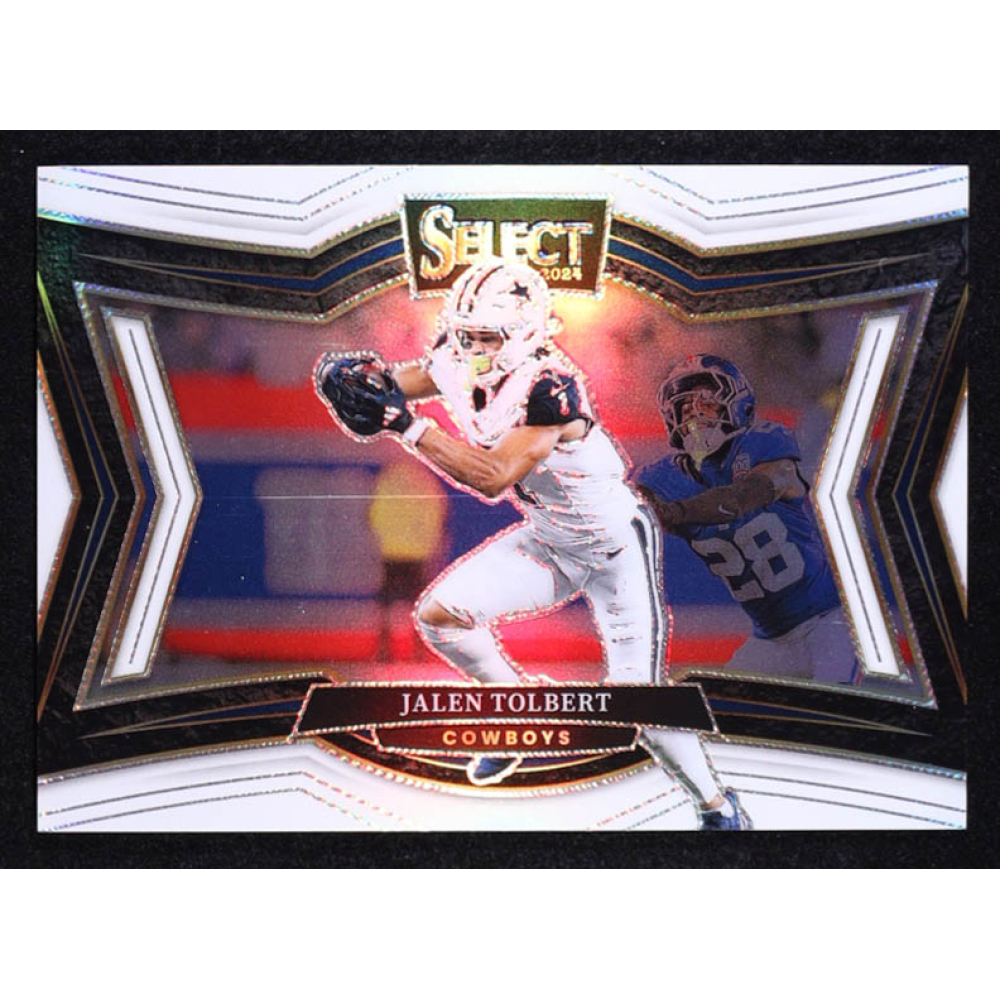 Jalen Tolbert 2024 Select Prizm White #447 #10/35 at PristineAuction.com