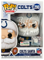 Bert Jones Signed Colts #290 Colts Santa Funko Pop! Vinyl Figure Inscribed "76 MVP" (Schwartz) at PristineAuction.com