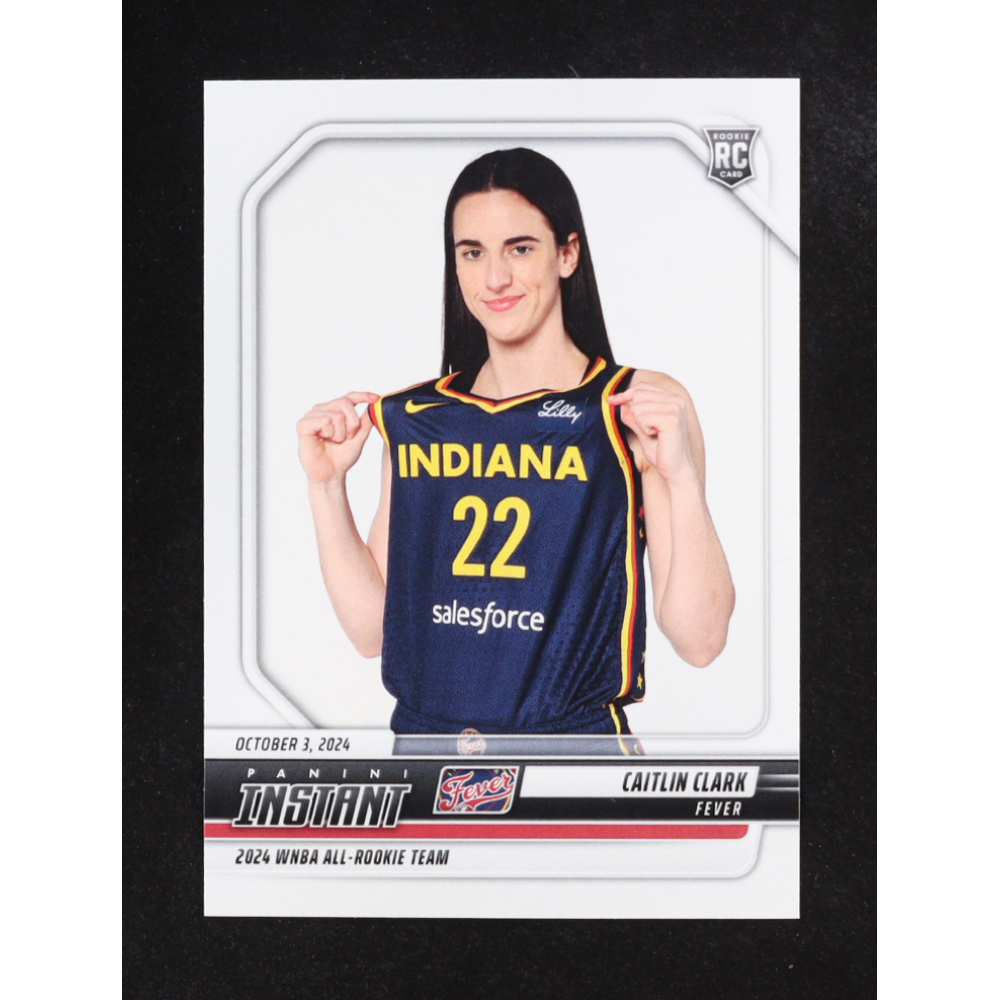 Caitlin Clark 2024 Panini Instant WNBA #247 RC at PristineAuction.com