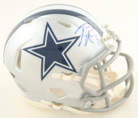Tony Romo Signed Cowboys Speed Mini Helmet (JSA) at PristineAuction.com