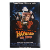 Ed Gale Signed "Howard the Duck" 12x18 Poster Inscribed "As Howard T. Duck" (ACOA) at PristineAuction.com