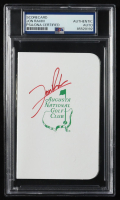 Dustin Johnson Signed Augusta National Golf Club Scorecard (PSA) at PristineAuction.com