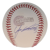 Juan Uribe Signed 2005 World Series Logo Baseball (JSA) at PristineAuction.com