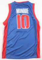 Greg Monroe Signed Pistons Adidas Authentic Jersey (PSA) at PristineAuction.com