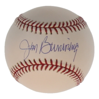 Jim Bunning Signed OML Baseball (JSA) at PristineAuction.com