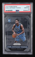 Karl-Anthony Towns 2015 Panini Prizm #328 RC (PSA 10) at PristineAuction.com