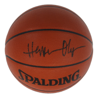 Hakeem Olajuwon Signed NBA Basketball (JSA) at PristineAuction.com