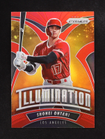 Shohei Ohtani 2020 Panini Prizm Illumination Prizms Red #11 at PristineAuction.com