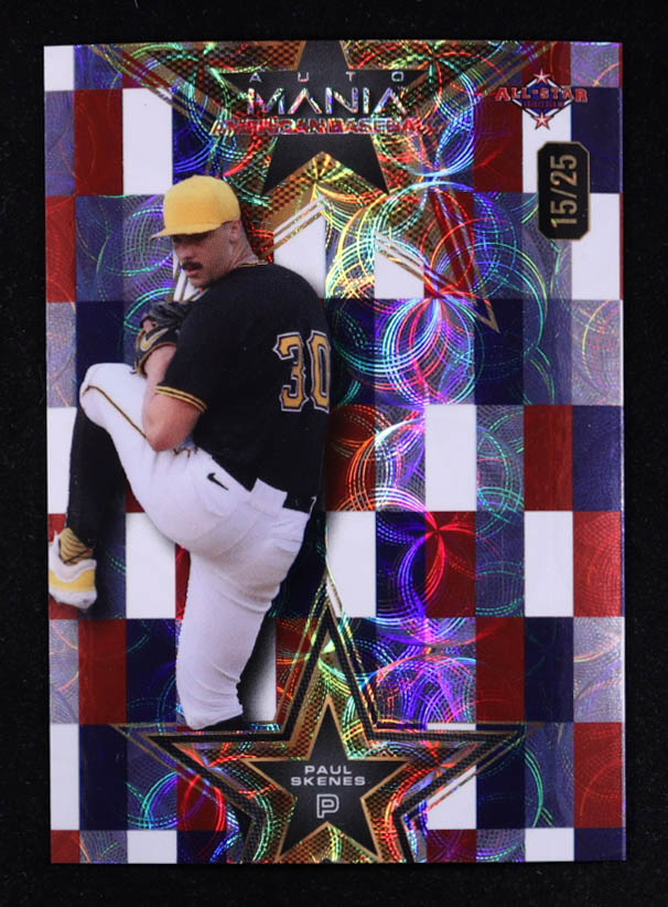Paul Skenes 2024 Wild Card Automania Scope #AMASPS RC #15/25 at PristineAuction.com Paul Skenes 2024 Wild Card Automania Scope #AMASPS RC #15/25 at PristineAuction.com
