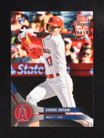 Shohei Ohtani 2018 Topps National Baseball Card Day #8 RC at PristineAuction.com