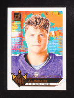 J.J. McCarthy 2024 Donruss Rookie Gridiron Kings #5 RC at PristineAuction.com