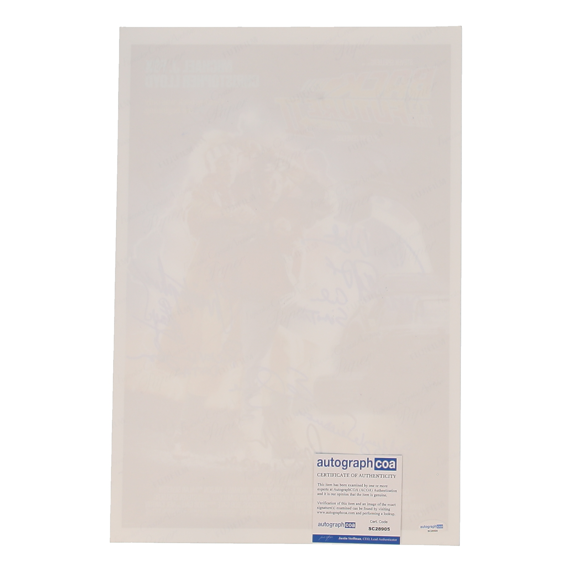 Back to the Future: Part II | 12x18 Poster Cast-Signed by (15) with Michael J. Fox, Christopher Lloyd, Lea Thompson (ACOA) at PristineAuction.com Back to the Future: Part II | 12x18 Poster Cast-Signed by (15) with Michael J. Fox, Christopher Lloyd, Lea Thompson (ACOA) at PristineAuction.com