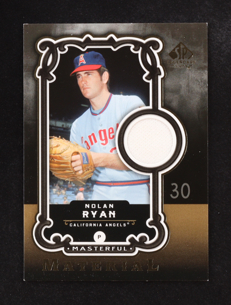 Nolan Ryan 2007 SP Legendary Cuts Masterful Materials #NR at PristineAuction.com Nolan Ryan 2007 SP Legendary Cuts Masterful Materials #NR at PristineAuction.com