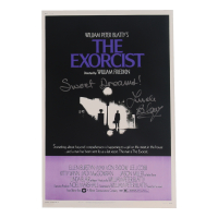 Linda Blair Signed "The Exorcist" 12x18 Poster Inscribed "Sweet Dreams! / Regan" (ACOA) at PristineAuction.com