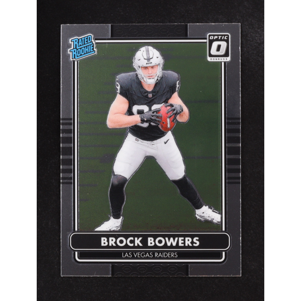 Brock Bowers 2024 Donruss Optic '14 Retro Series #7 RC at PristineAuction.com