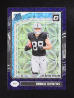 Brock Bowers 2024 Donruss Optic Purple Scope #215 RR RC at PristineAuction.com