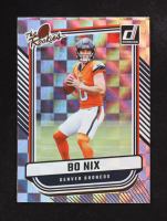 Bo Nix 2024 Donruss The Rookies #38 RC at PristineAuction.com