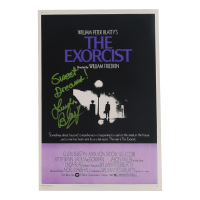 Linda Blair Signed "The Exorcist" 12x18 Poster Inscribed "Sweet Dreams!" (ACOA) at PristineAuction.com