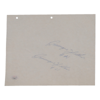 Dominique Wilkins Twiced-Signed 8.5x11 Sheet (JSA) at PristineAuction.com