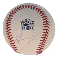 Jose Altuve Signed 2022 World Series Logo Baseball (Beckett) at PristineAuction.com