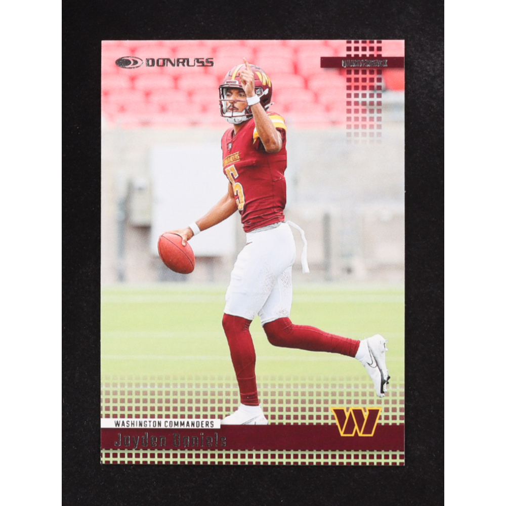 Jayden Daniels 2024 Donruss Retro '04 #22 RC at PristineAuction.com