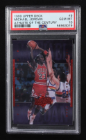 Michael Jordan 1999 Upper Deck Athlete Of The Century #9 (PSA 10) at PristineAuction.com