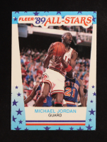 Michael Jordan 1989-90 Fleer Stickers #3 at PristineAuction.com