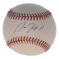Jose Ramirez Signed OML Baseball (Beckett) at PristineAuction.com