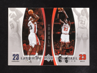 Michael Jordan / LeBron James 2005-06 Upper Deck #LJMJ7 at PristineAuction.com