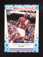 Michael Jordan 1989-90 Fleer Stickers #3 at PristineAuction.com