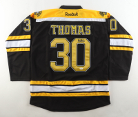 Tim Thomas Signed Bruins Reebok Authentic Jersey (JSA) at PristineAuction.com