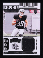 Brock Bowers 2024 Panini Contenders Rookie Ticket Swatches Variations #8 RC at PristineAuction.com