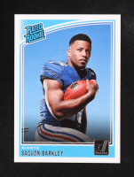 Saquon Barkley 2018 Donruss #306 RR RC at PristineAuction.com