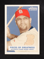 Albert Pujols 2005 Bowman Heritage Pieces of Greatness Relics Jsy #AP at PristineAuction.com