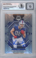 Dalton Kincaid Signed 2023 Panini Mosaic #305 RC (BGS | Auto 10) at PristineAuction.com