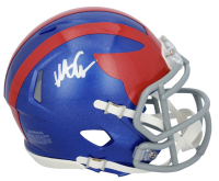 Abdul Carter Signed Giants Alternate Speed Mini Helmet (Fanatics) at PristineAuction.com