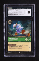 Donald Duck 2023 Disney Lorcana Sleepwalker / Rise of the Floodborn #78 (CGC 10) at PristineAuction.com