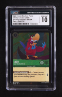 Iago 2023 Disney Lorcana Loud-Mouthed Parrot / The First Chapter #80 (CGC 10) at PristineAuction.com