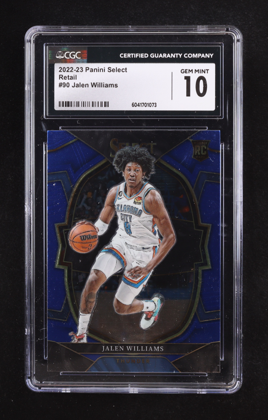Jalen Williams 2022-23 Select Retail #90 RC (CGC 10) at PristineAuction.com Jalen Williams 2022-23 Select Retail #90 RC (CGC 10) at PristineAuction.com