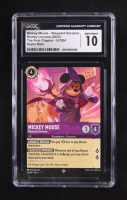 Mickey Mouse 2023 Disney Lorcana Wayward Sorcerer / The First Chapter #51 (CGC 10) at PristineAuction.com