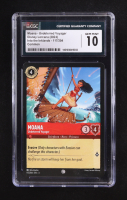 Moana 2024 Disney Lorcana Undeterred Voyager / Into the Inklands #117 (CGC 10) at PristineAuction.com