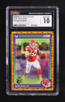 Travis Kelce 2024 Panini Score-A-Treat Orange Pumpkin #136 (CGC 10) at PristineAuction.com