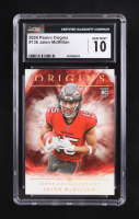 Jalen McMillan 2024 Panini Origins #136 RC (CGC 10) at PristineAuction.com