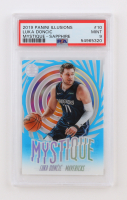 Luka Doncic 2019 Illusions Mystique Sapphire #10 (PSA 9) at PristineAuction.com