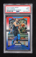 Luka Doncic 2019 Panini Prizm Red / White / Blue Prizm #75 (PSA 9) at PristineAuction.com