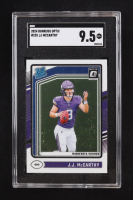 JJ McCarthy 2024 Donruss Optic RR #235 RC (SGC 9.5) at PristineAuction.com