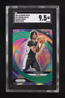 Stephon Castle 2024-25 Panini Prizm Instant Impact Green Prizm #4 RC (SGC 9.5) at PristineAuction.com